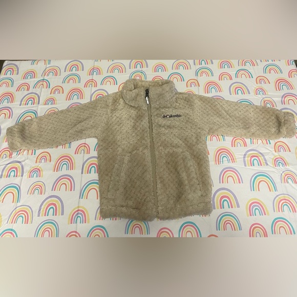 Infants Girls Fire Side Sherpa Jacket Columbia - Picture 1 of 6